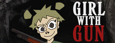 Girl with gun Banner