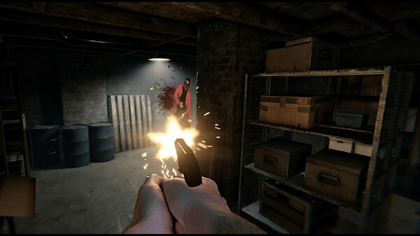 Screenshot of The Last Call gameplay showing in-action mechanics