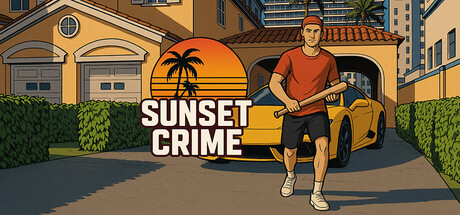 Sunset Crime Banner