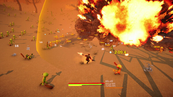 Screenshot 4 of HELL YEAH: GUNSLINGER - final gameplay screenshot