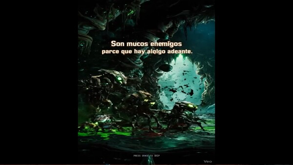 Screenshot of The X-Type gameplay showing in-action mechanics
