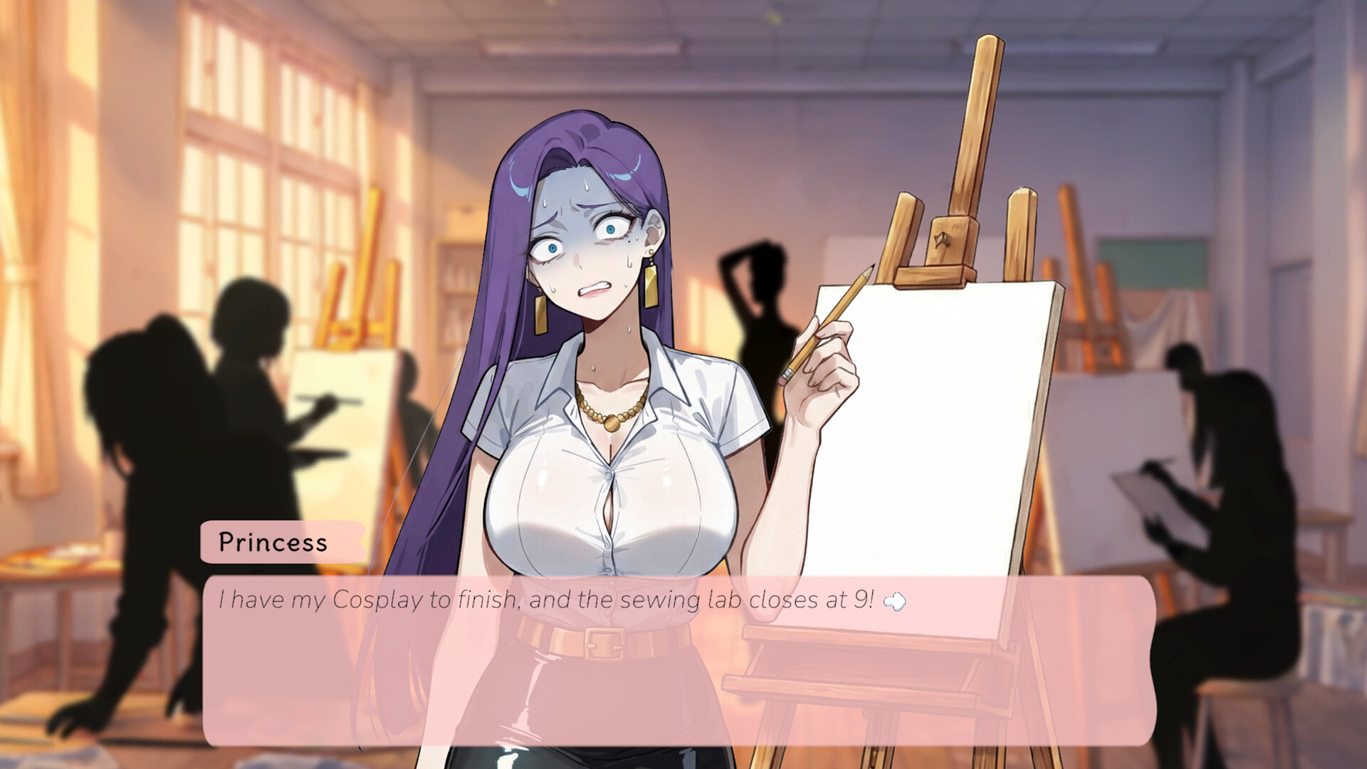 I'm in Love with My Cosplay Futanari Princess screenshot #7