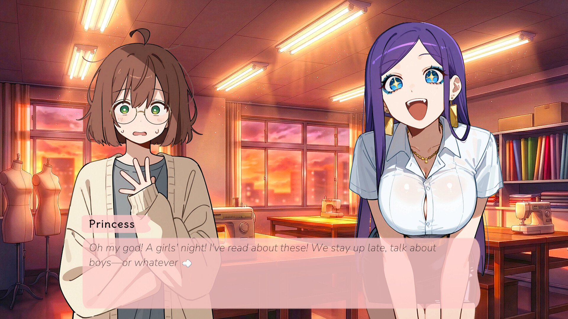 I'm in Love with My Cosplay Futanari Princess screenshot #1