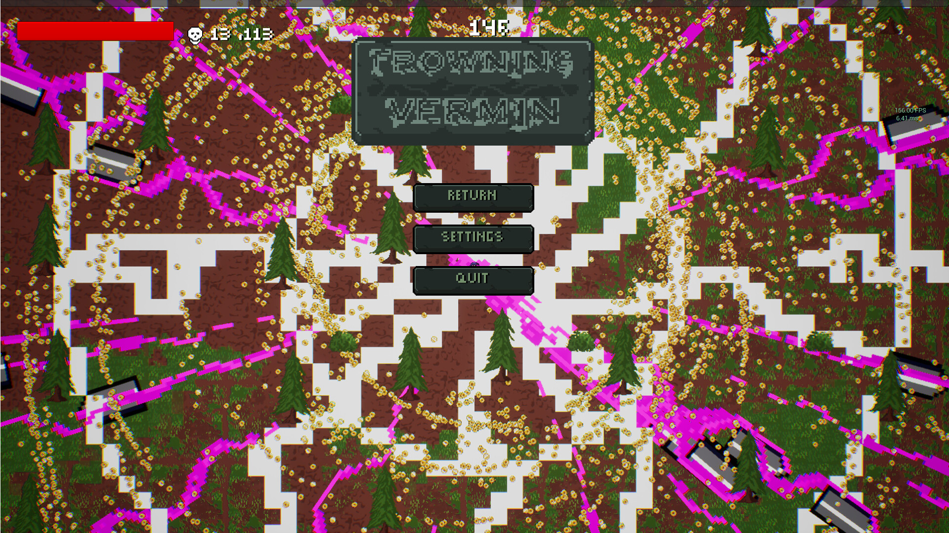 Frowning Vermin screenshot #1