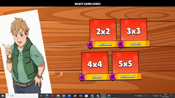Скриншот 4 из игры Saylor Anime Puzzle Boys & Girls