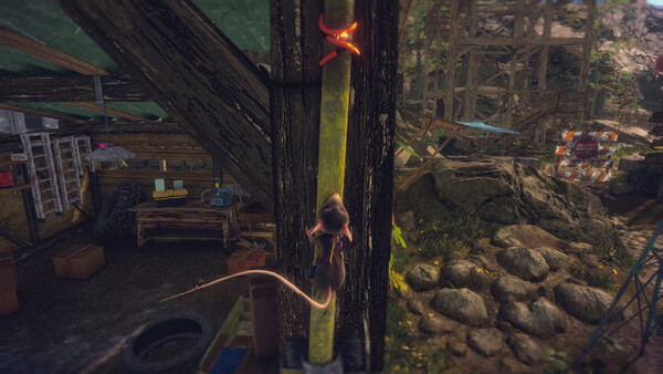 Screenshot of A Rat's Quest - The Way Back Home | Season 2 gameplay showing in-action mechanics