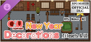 RPG Maker MZ - CSW STUDIO New Year Decorations - Tilesets and UI