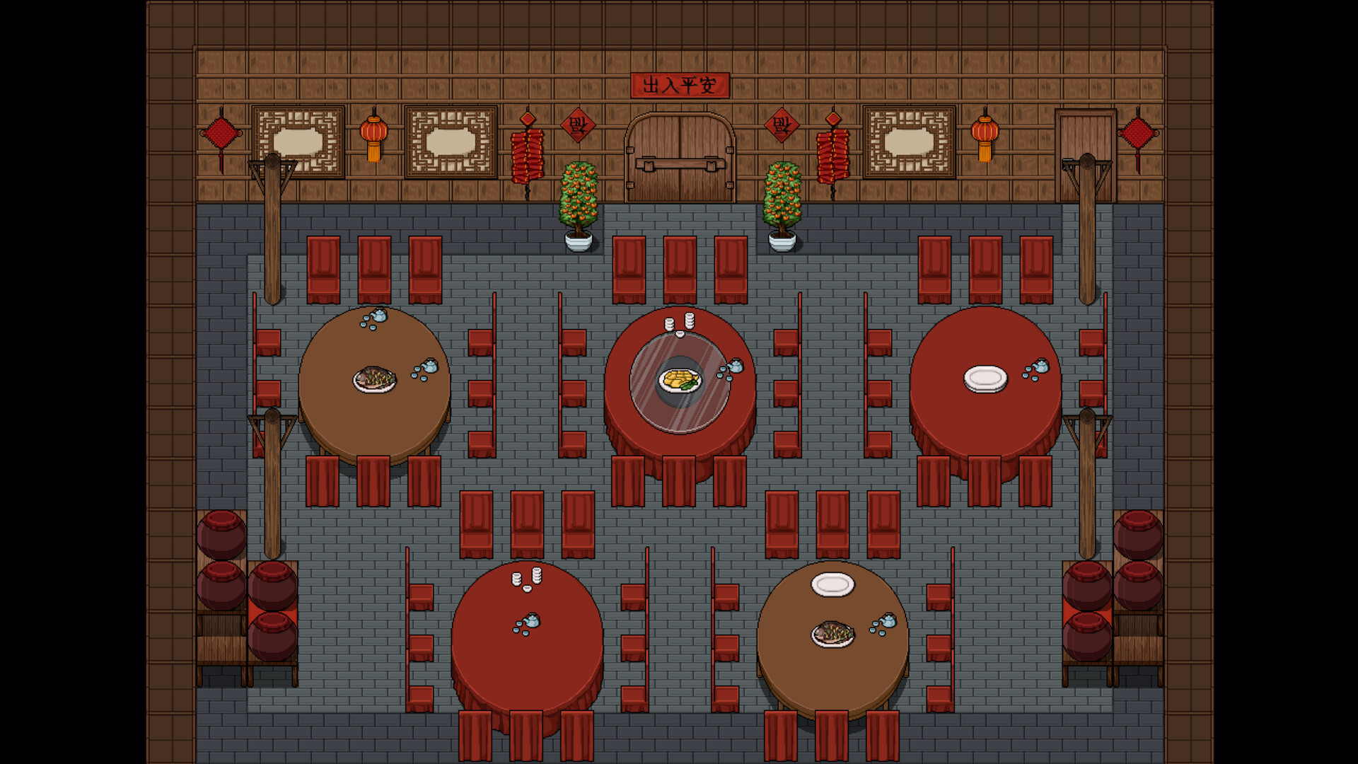 RPG Maker MV - CSW STUDIO New Year Decorations - Tilesets and UI Featured Screenshot #1