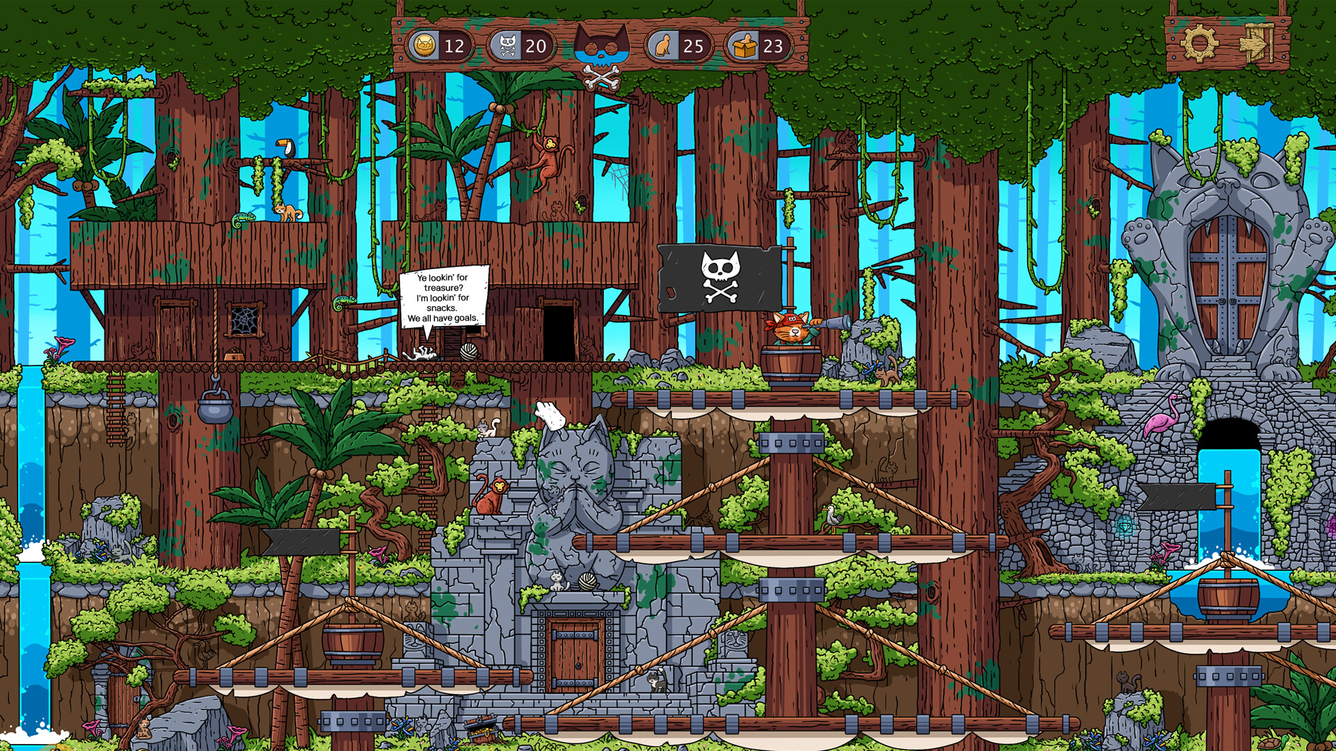 Meowrvelous Hidden Cats - The Purrate Isle screenshot #1