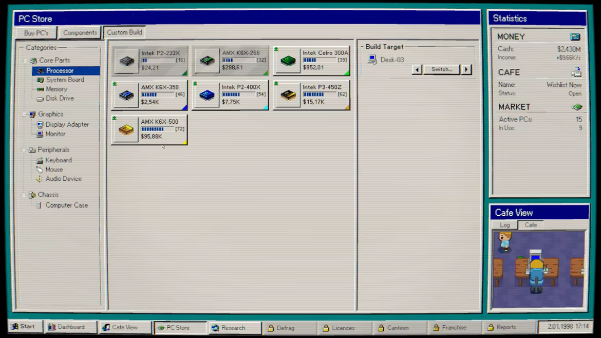 Internet Cafe 98 video 2