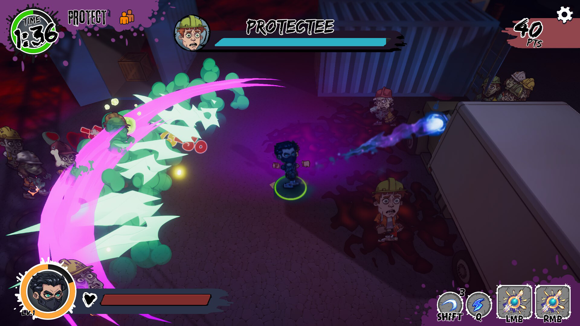 YOU vs Zombies screenshot #2