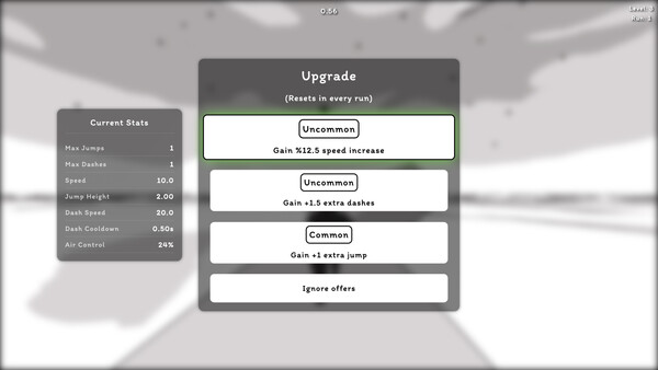 Screenshot 4 of Reflex Run - final gameplay screenshot