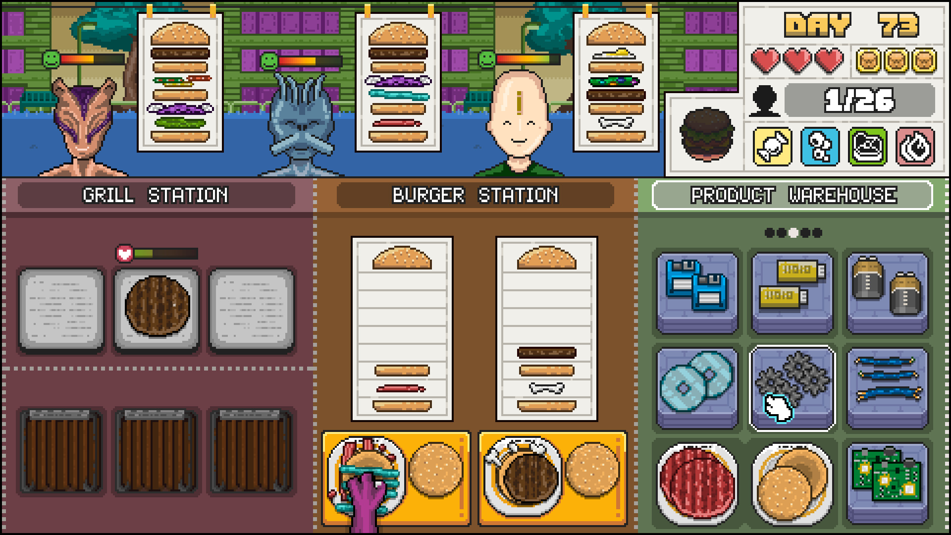 Make Burgers: GRILL UP screenshot 13