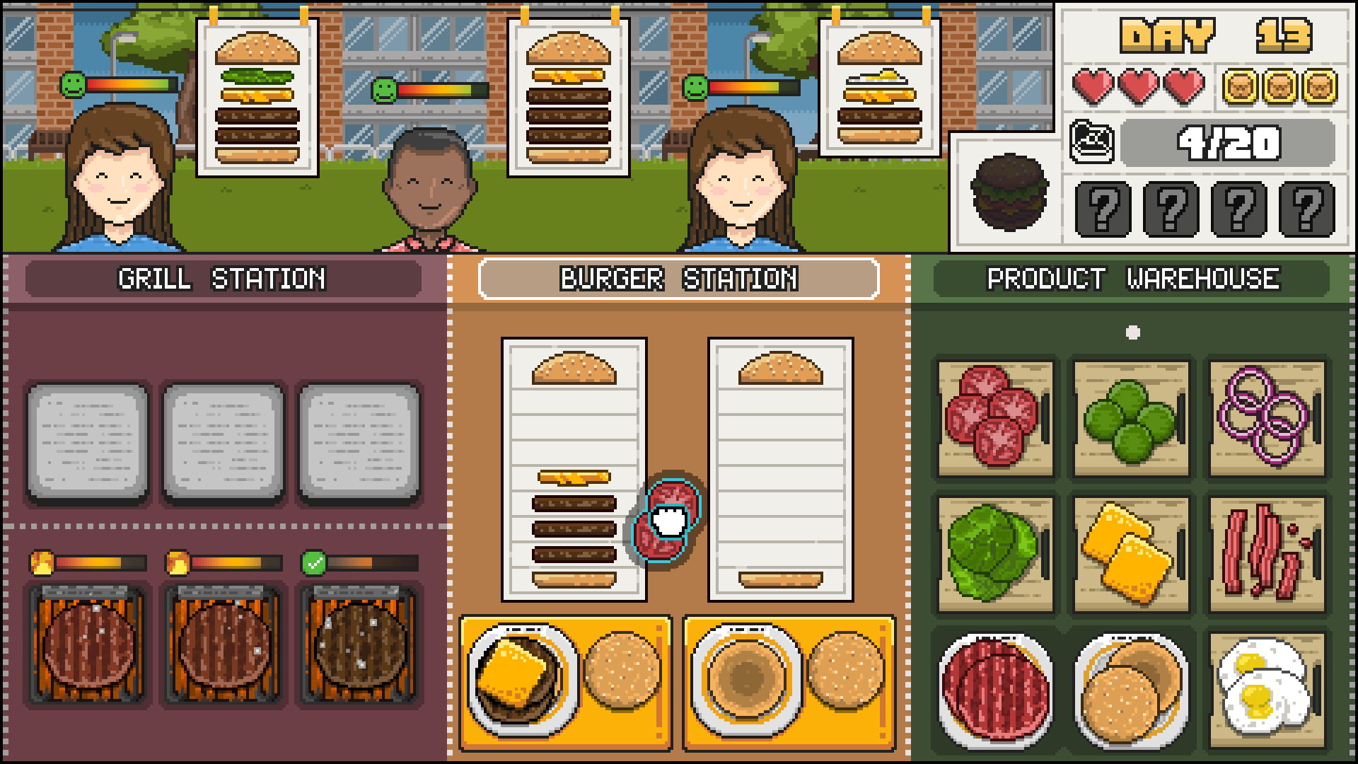 Make Burgers: GRILL UP screenshot #1