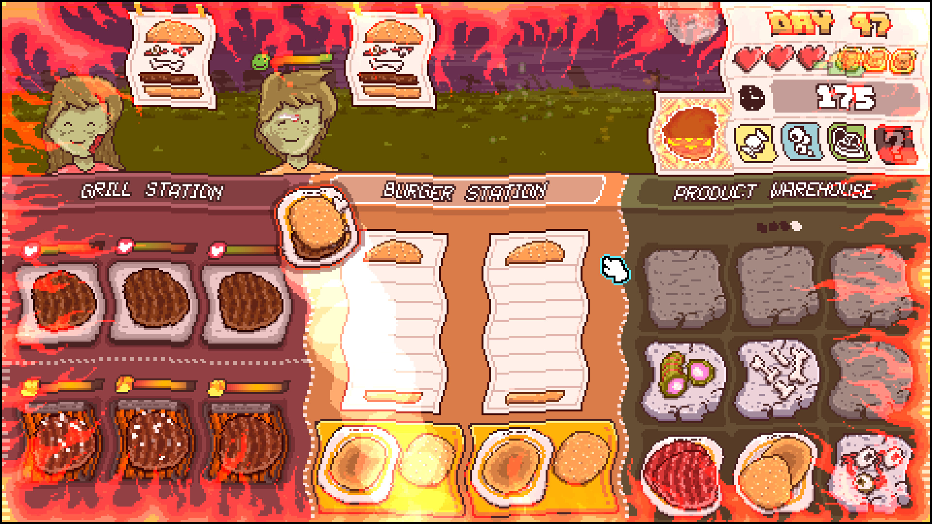 Make Burgers: GRILL UP screenshot #2