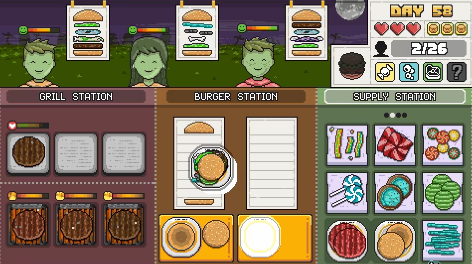 Make Burgers: GRILL UP video 4