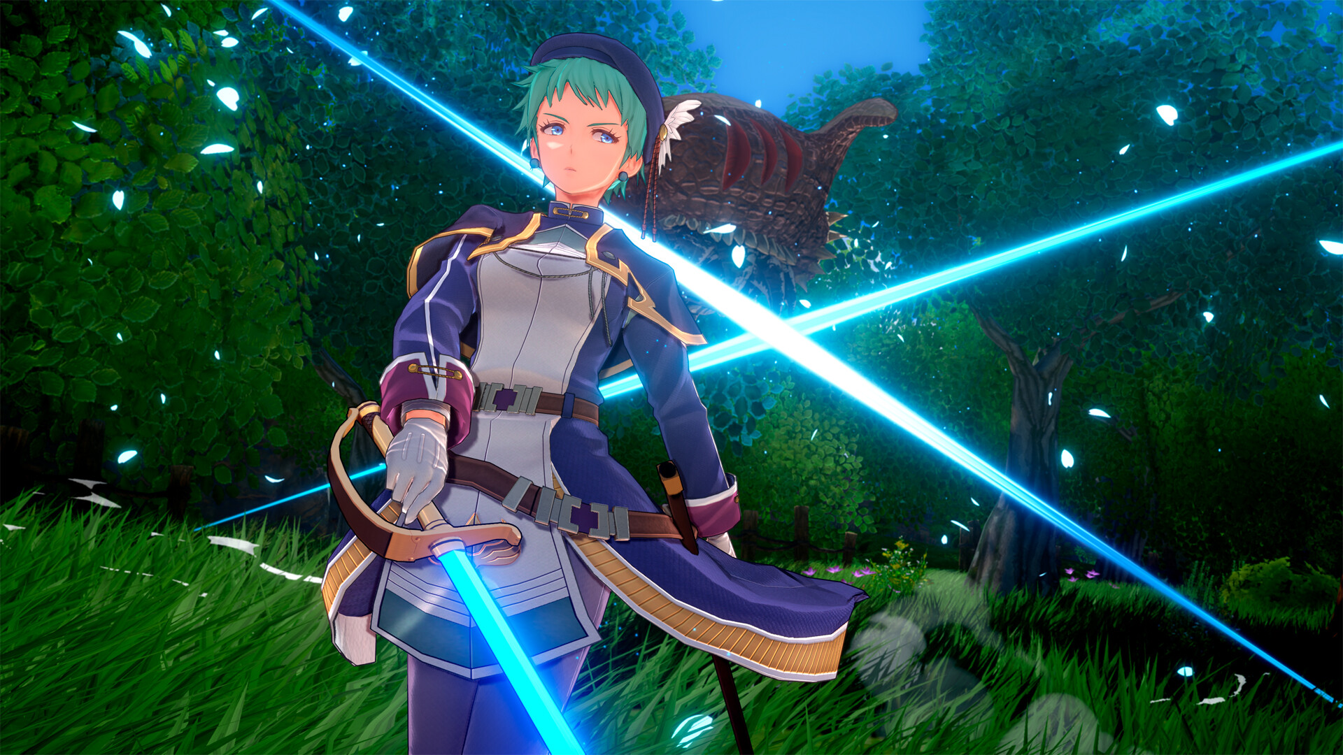 Combat in the remade Trails in the Sky 2nd Chapter