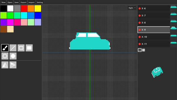 Pixel Builder screenshot 1
