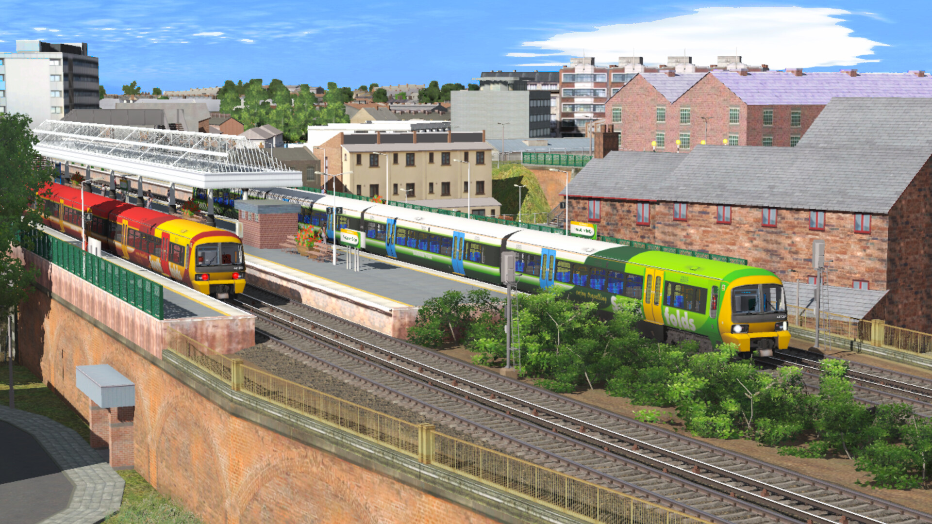 Trainz Plus DLC - Southfolds - UK Third Rail Electric Network Featured Screenshot #1
