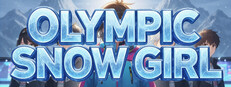 Olympic Snow Girl Banner