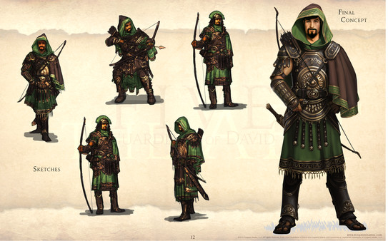 FIVE: Guardians of David Art Book screenshot 3