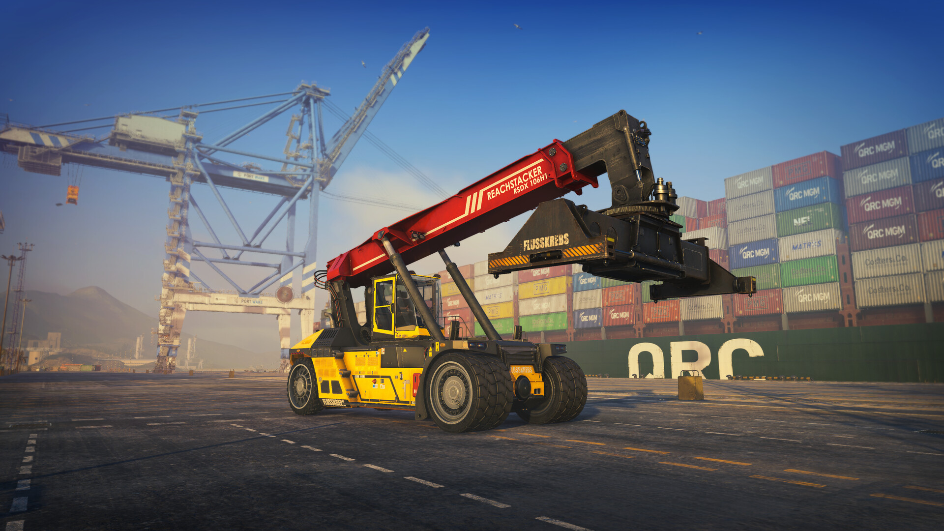 Docked - Premium Reach Stacker DLCのスクリーンショット 1