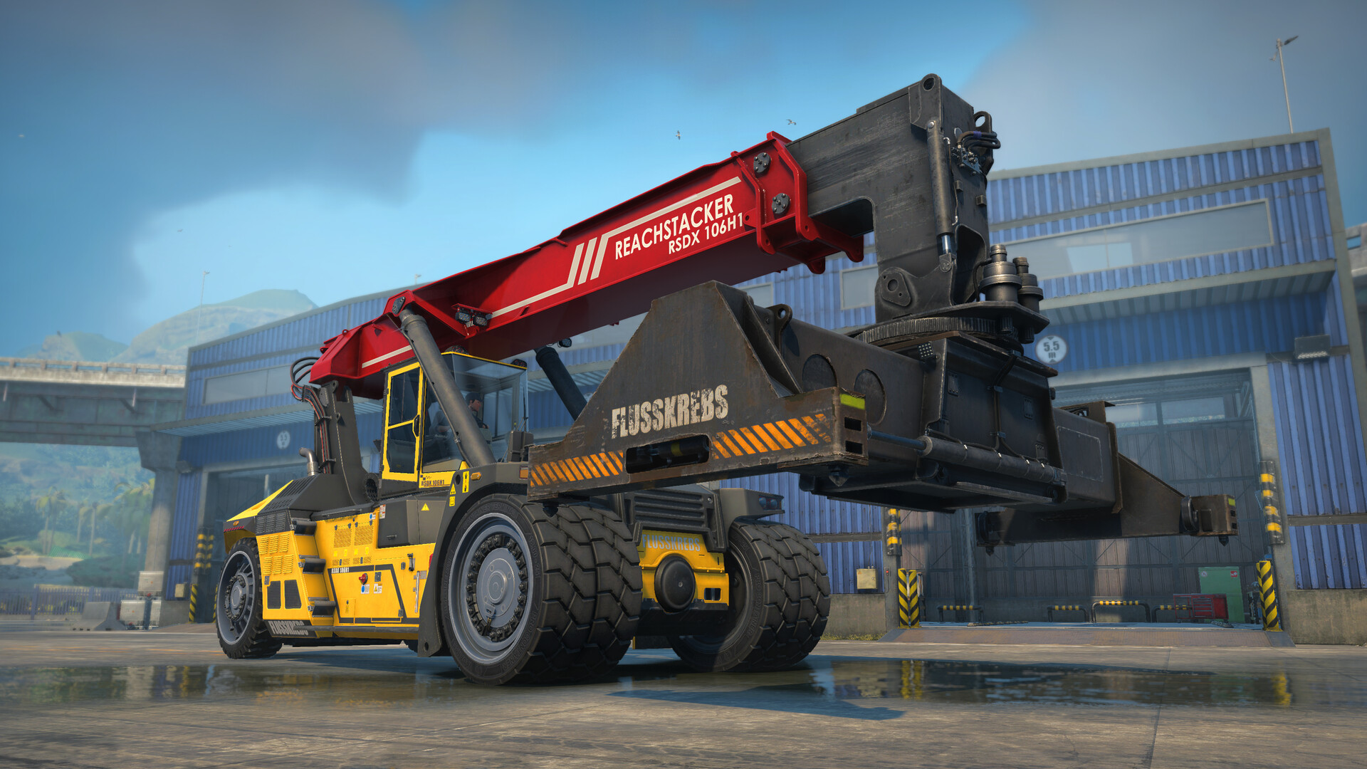 Docked - Premium Reach Stacker DLC Screenshot Thumbnail 2