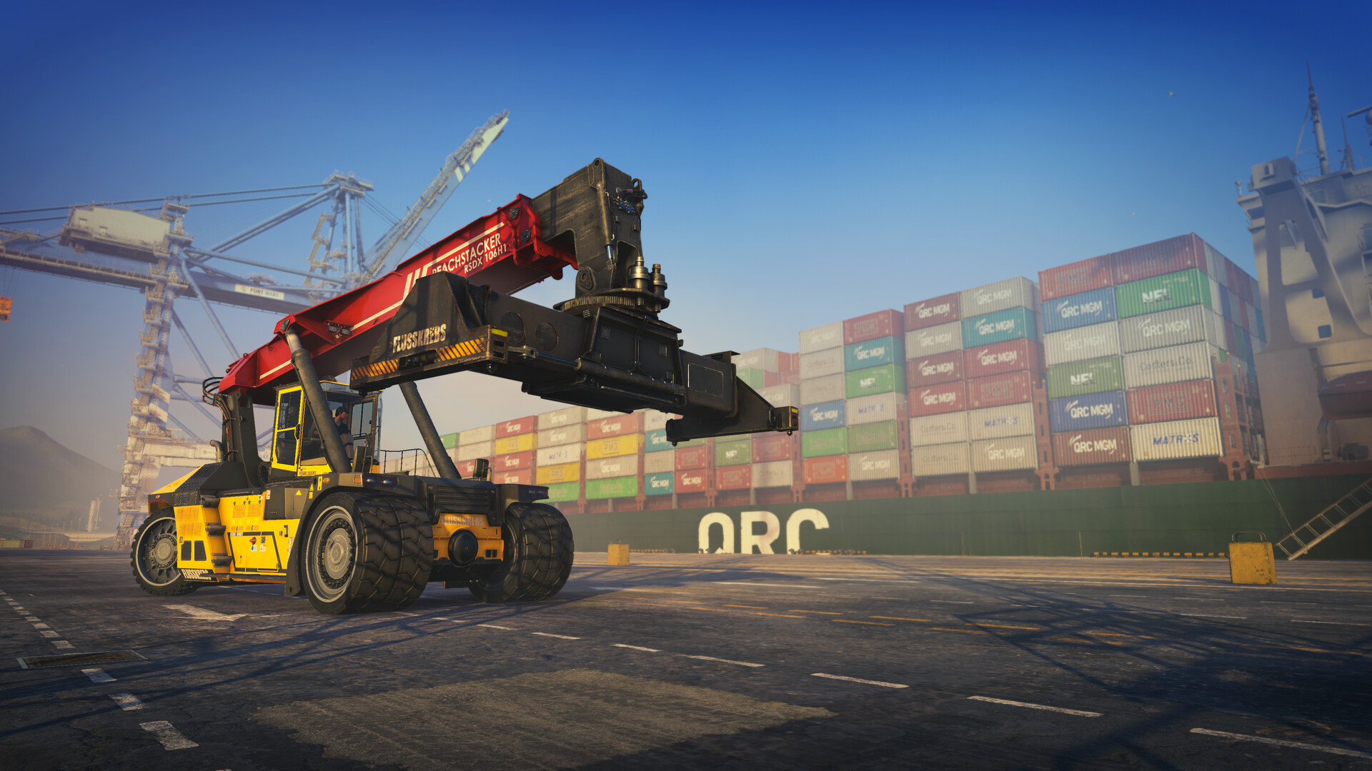 Docked - Premium Reach Stacker DLC Screenshot Thumbnail 4