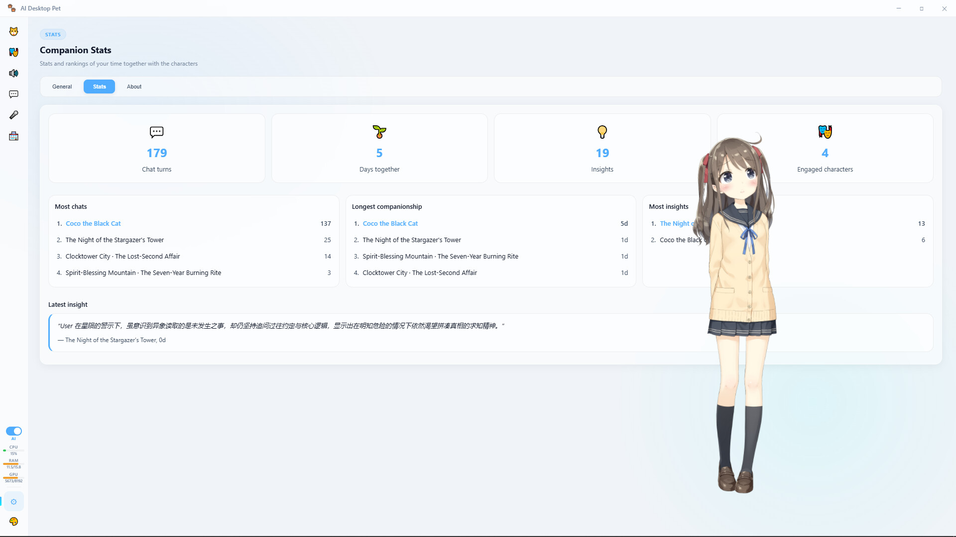 Настольный AI-питомец screenshot 8