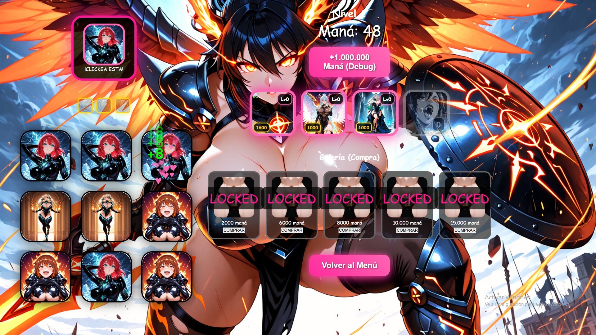 Waifu Dominion: Lustful Reign scene