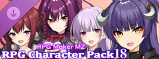 RPG Maker MZ - RPG Character Pack 18 Banner