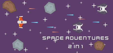 Space Adventures 2 in 1 Banner