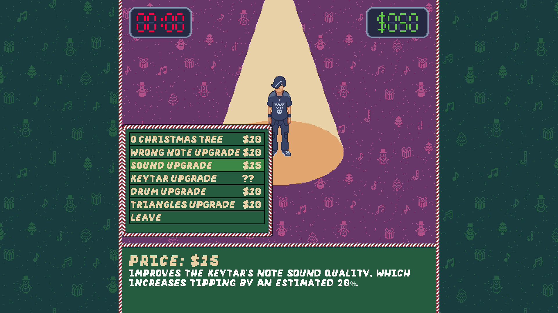 Touch Grass: A Bit-Sized Christmas Adventure screenshot #5