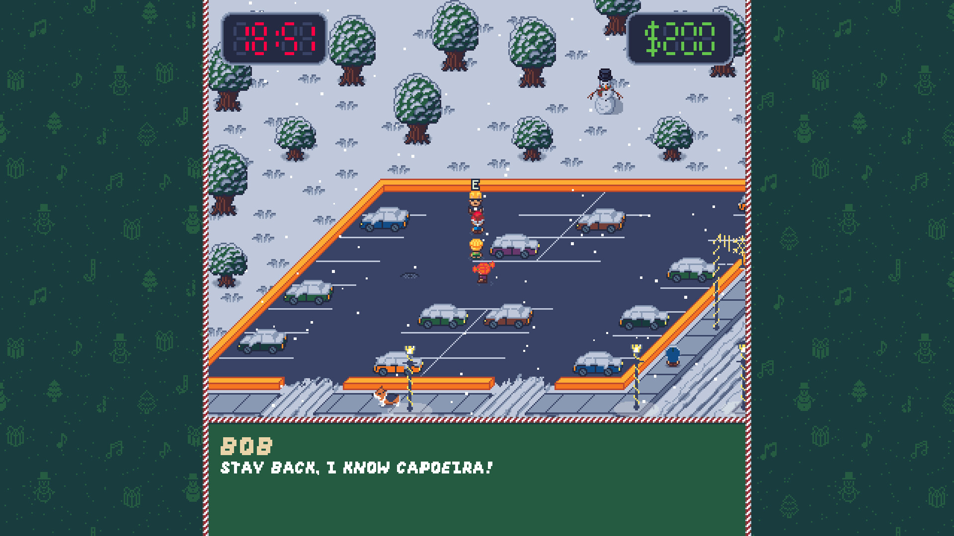 Touch Grass: A Bit-Sized Christmas Adventure screenshot #7