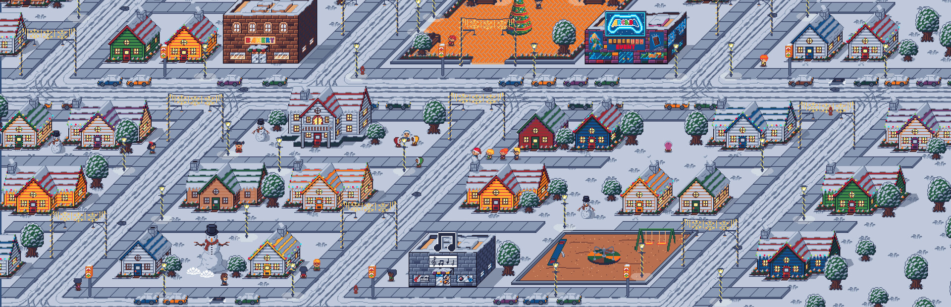 Touch Grass: A Bit-Sized Christmas Adventure