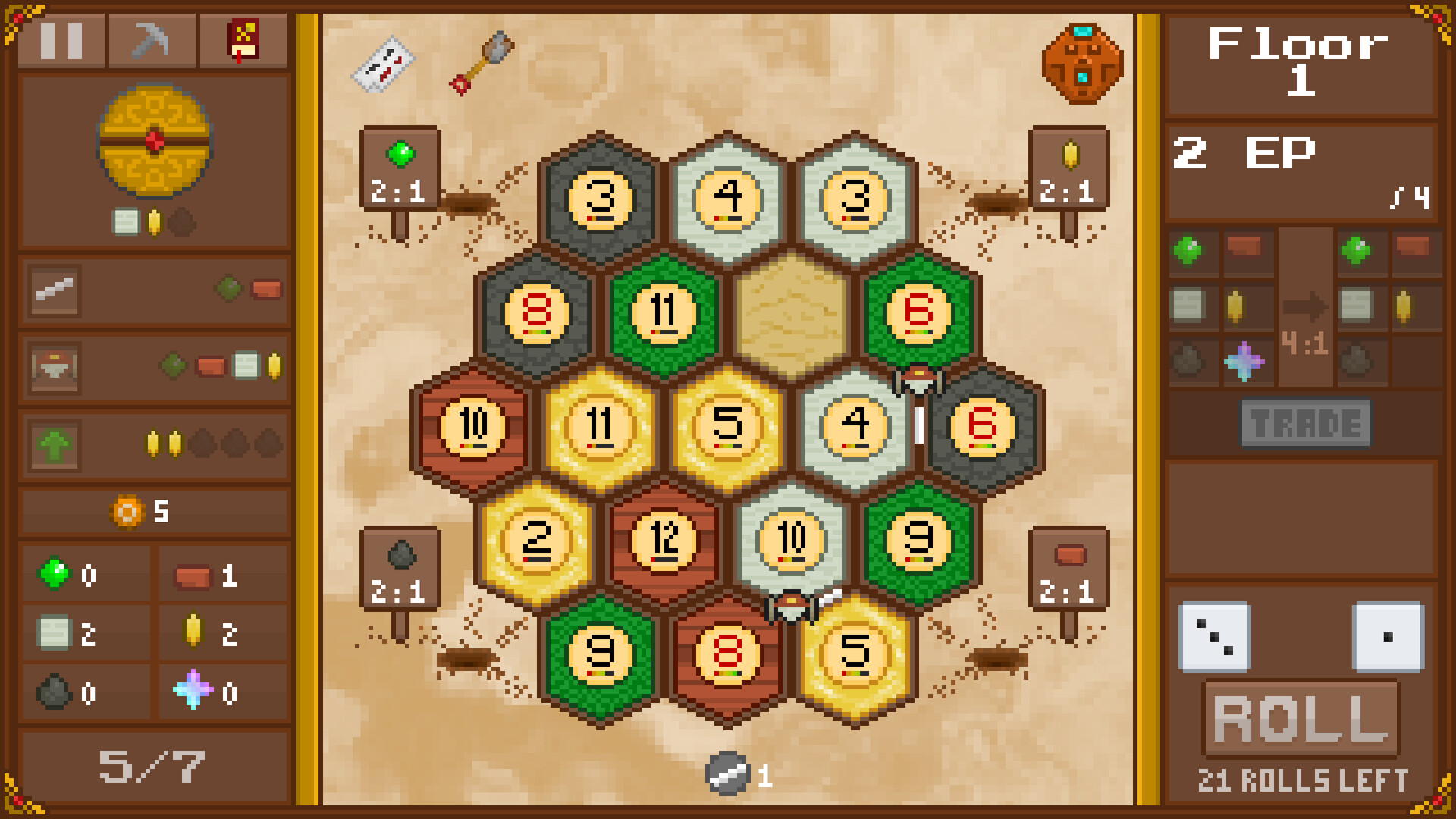 Hexcavation screenshot #1