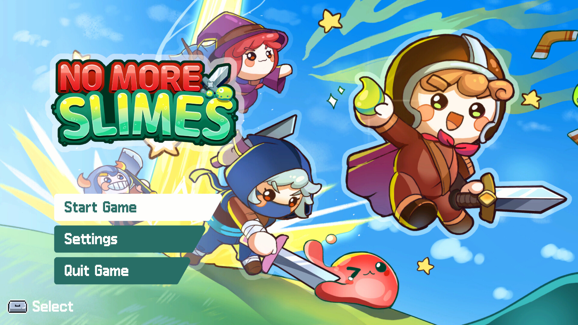 No More Slimes!! screenshot 1