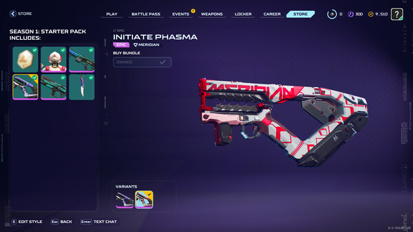 SPLITGATE: Arena Reloaded - Season 1: Starter Pack