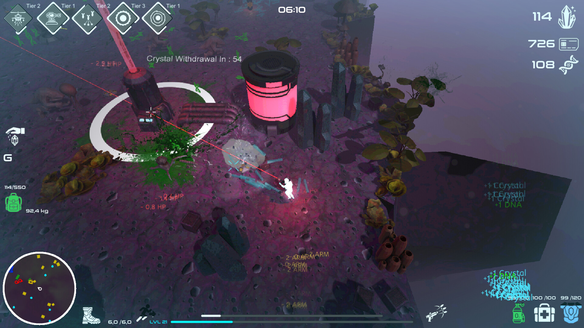Crystal Harvest: Apex Operator screenshot 1