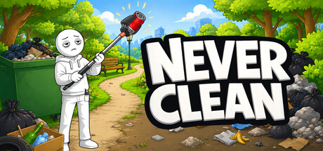 Never Clean header art