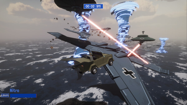 Car May Fly game for Linux 1