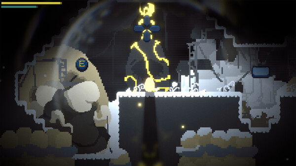 Screenshot of Eggventure gameplay showing in-action mechanics