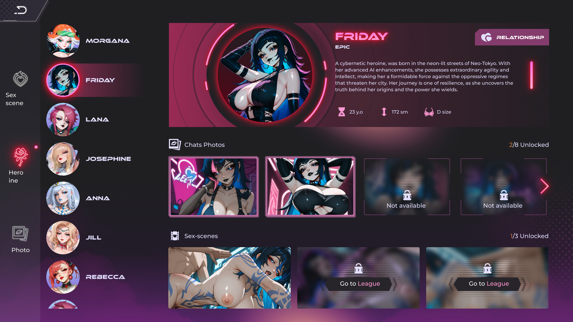 Jokerina: Lust Card screenshot #6