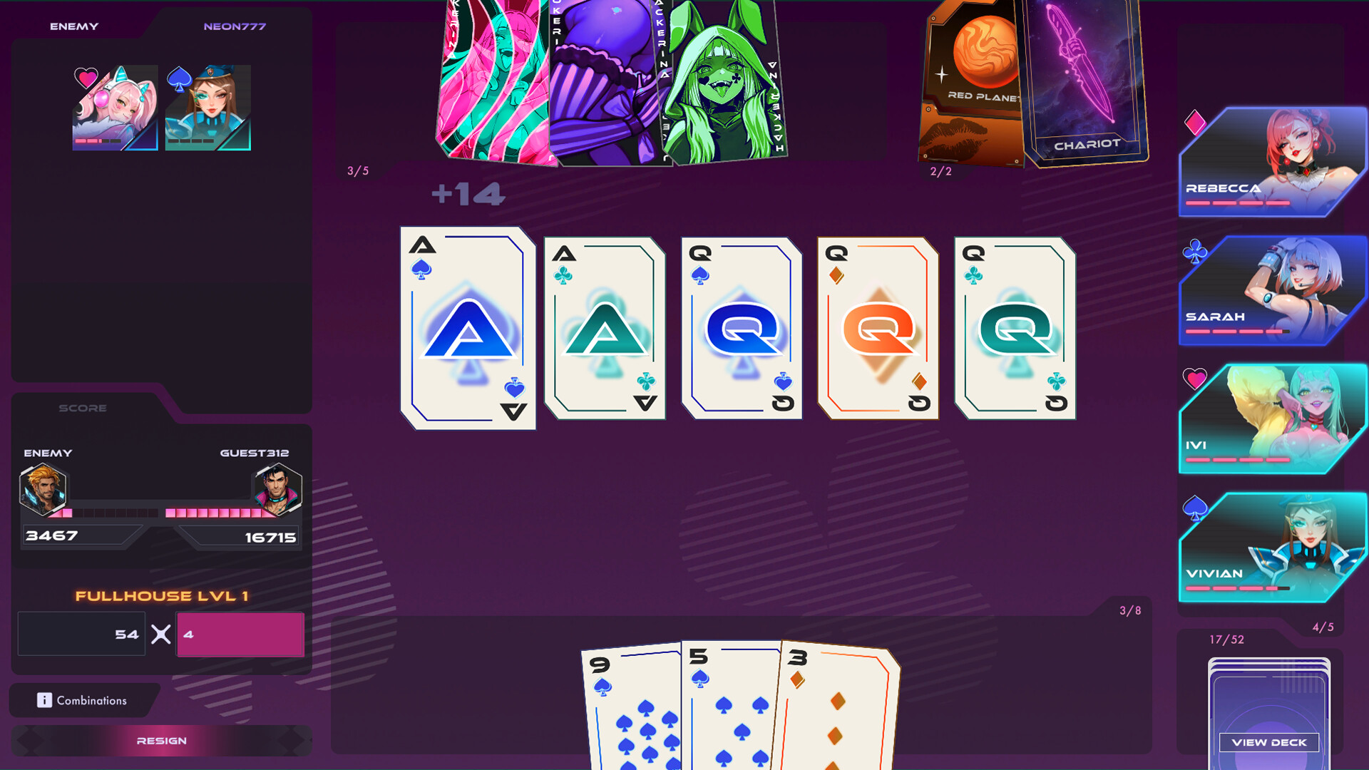 Jokerina: Lust Card screenshot #6