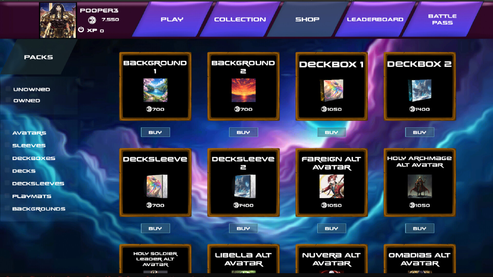 The Legacy of Shadow's Bane TCG screenshot #5