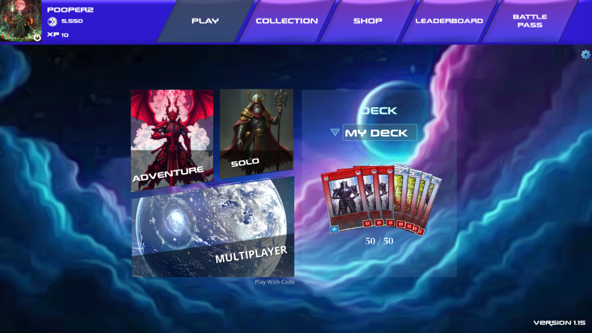 The Legacy of Shadow's Bane TCG screenshot #4