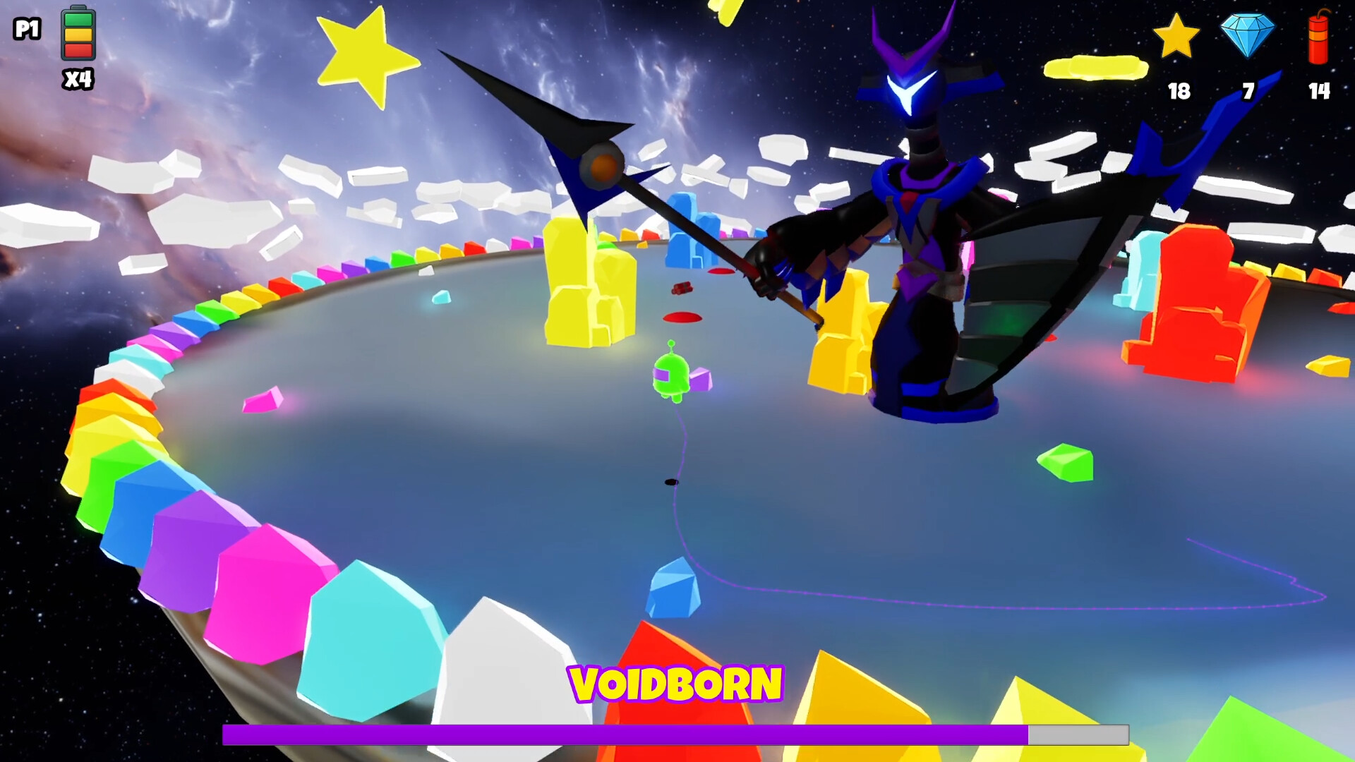 Glowbot Galaxy screenshot #8