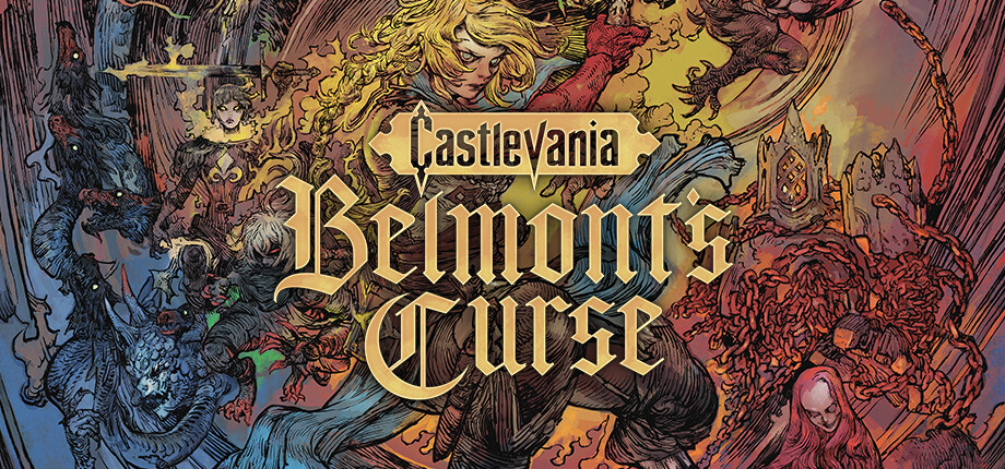 Key art for Castlevania: Belmont's Curse. Image from the Steam store page, © Konami Digital Entertainment.