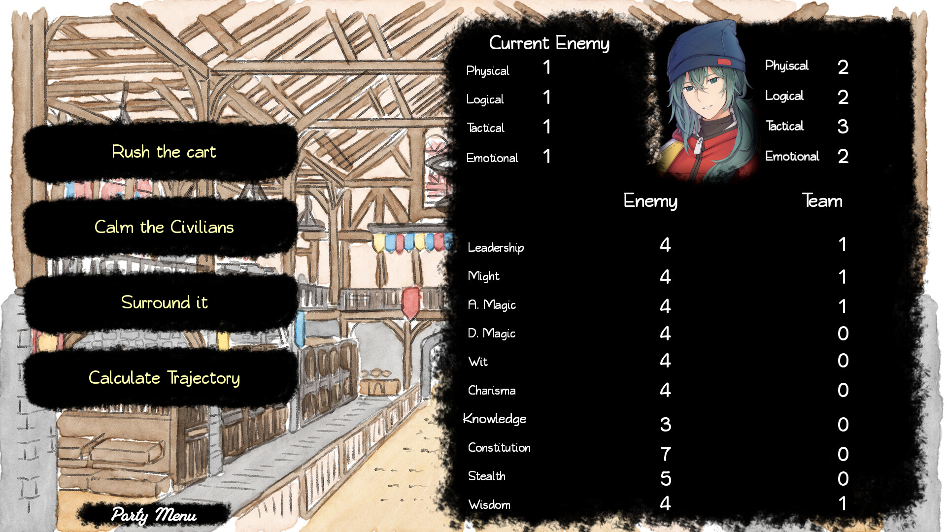 Paper Shakespeare 3: Girl Werewolf Hamlet Absolutely Solves the War of the Roses screenshot #5