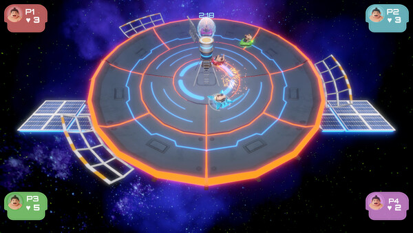 Screenshot of Thrust Me Bro gameplay showing in-action mechanics